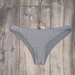 Zaful Light Gray Bikini Bottom